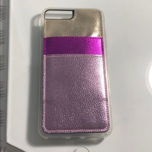 iPhone 7/8 plus cardholder case. Barely used